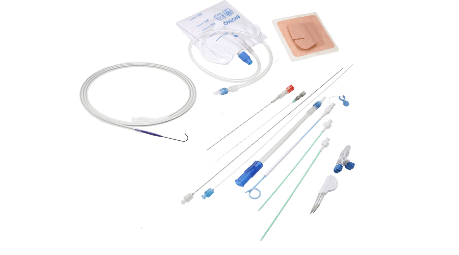 Pigtail Drainage Catheter Kit-BT-PDS-NK1(L)-T(+CT/DB/SC/ST/CS/CN)